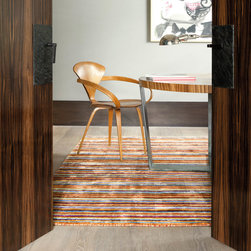 Colors Love Striped Rugs by Ligne Pure - Floor Rugs
