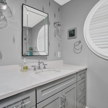 Designing Delight: A Kitchen and Dual Bathroom Makeover for Inspired Living