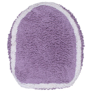 Home Weavers Allure Collection 100% Cotton Soft 18"x18" Lid Cover, Purple