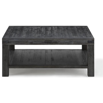 Modus Meadow Solid Wood Coffee Table in Graphite