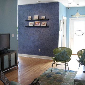 Venetian Plaster Accent Wall