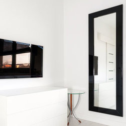 Custom wall mirror with black frame - Wall Mirrors