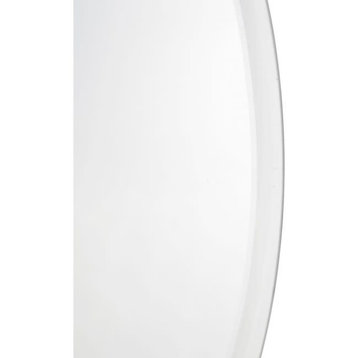 Ren Wil MT640 Kiko 30" Round Modern Frameless Beveled Edge Vanity - Mirror