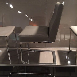 Autumn Medium Back Dining Chair | Grey - Dining Chairs