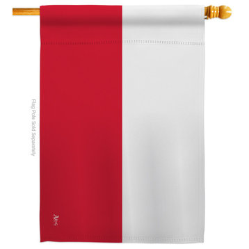 Poland of the World Nationality House Flag