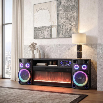 Electric Fireplace TV Stands & Entertainment Centers