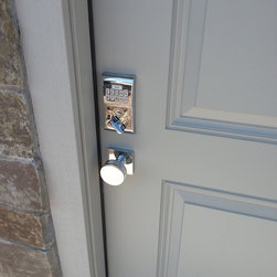 Modern Brass Keypad Deadbolt by Emtek - Door Entry Sets