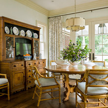 Hughes, joy eat in kitchen