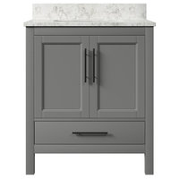 Kendall Gray Bathroom Vanity, 30''