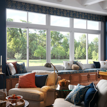 Essence series windows with horizontal design and great views