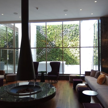 Makedonia Palace Hotel vertical garden
