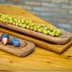 Wide Wooden Baguette Board - Cutting Boards