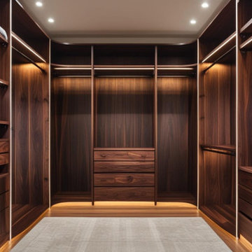 Closets de madera a medida