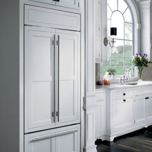 Refrigerator with cabinets