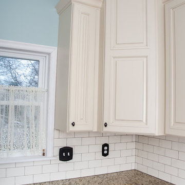 Efficient White On White - Kitchen Remodel