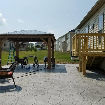 M-Stamped Concrete Patio