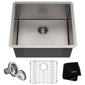 Standart PRO 21" Undermount Stainless Steel 1-Bowl 16 Gauge Kitchen Sink