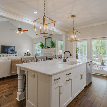Lake house kitchen renovation