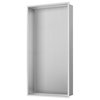 PULSE ShowerSpas Stainless Steel Niche, Stainless Steel Brushed