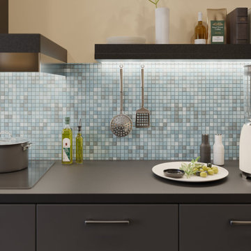 Mediterranean Mosaic Porcelain Tile Barcelona Blend by Modwalls