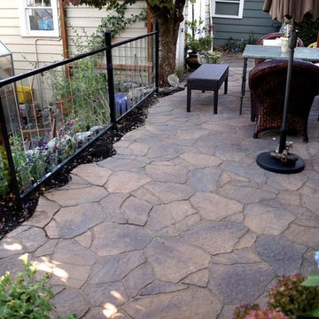 Flagstone Paver Patio Installation Final