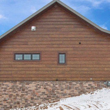 Concrete Log Siding Homes