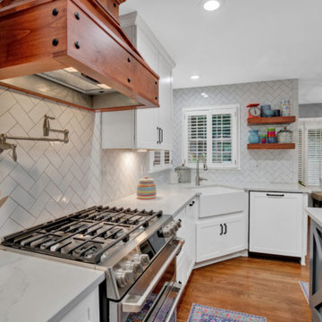 Designing Delight: A Kitchen and Dual Bathroom Makeover for Inspired Living