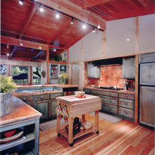 Straw Bale kitchens