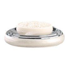 silver soap dish