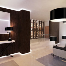 Lobby y escaleras