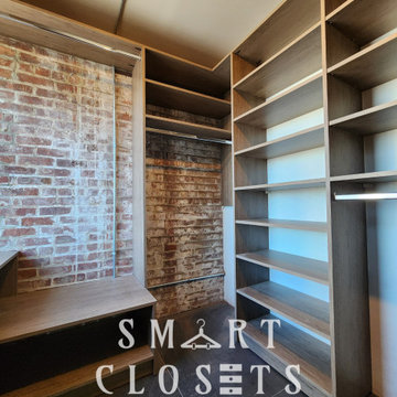 Walk-In Closet in Salt of the Earth Finish