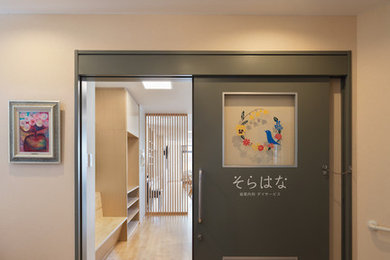 福岡にある和風のおしゃれな玄関の写真
