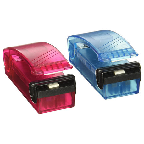 iTouchless Handheld Heat Bag Sealer (2-Pack) for Airtight Food Storage