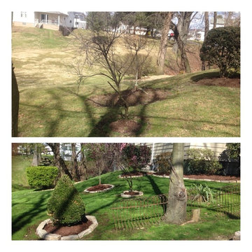 landscaping, shrub and hedge trimming
