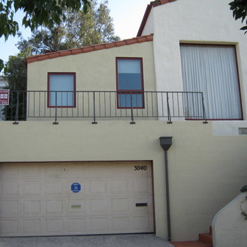 Office Addition Over 84 yrs. Old Existing Garage in Silver Lake, L.A.