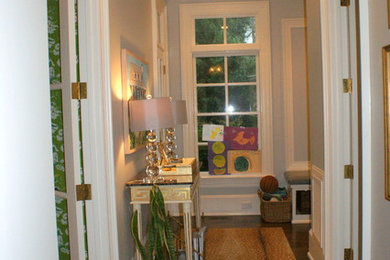 This is an example of a traditional hallway in Raleigh.