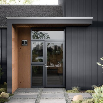 Marvin Modern Outswing Glass Door