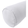 Style 5 Twin Size Pipe Trim Bolster Pillow Cushion Outdoor Slip Cover ONLY AD105
