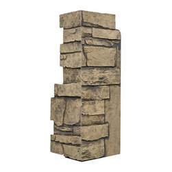 144-BRECKENRIDGE DEEP WIDE STACKED CORNER 24"H X 11"W X 1 1/4"D - Wall Panels