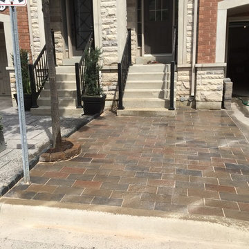 Woodbridge- Driveway extension + Front Landing