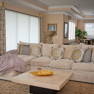 Custom Window Treatments in Miromar Lakes Home