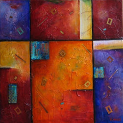 Cosmic Questions II...(SOLD) - Mixed Media Art
