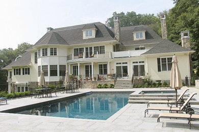 Inspiration for an exterior home remodel in New York