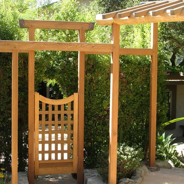 CB timber frame entry structure