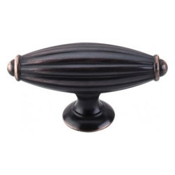 Top Knobs Tuscany Collection T-Handle 2 7/8" Tuscan Bronze M1633 - Cabinet And Drawer Knobs