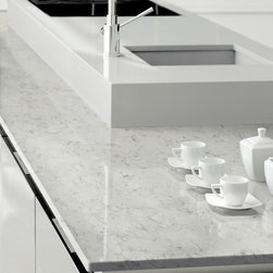Silestone Blanco Orion Kitchen Natural Quartz Countertop - Kitchen Fixture Parts