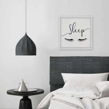 "Sleep" Framed Painting Print