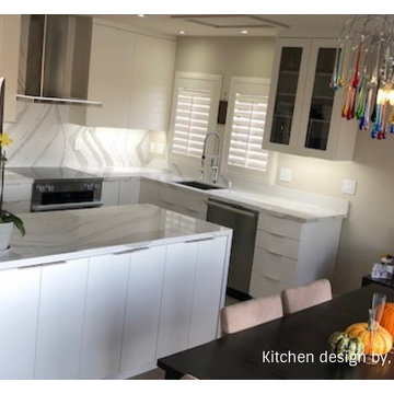 Completed Kitchens by Staff