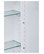 Deluxe Series Medicine Cabinet, 20"x26", Stainless Steel Frame, Recessed