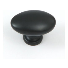 matte black oval/egg